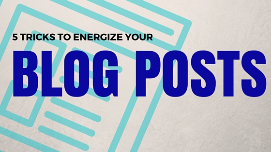 5 TIPS TO ENERGISE YOUR